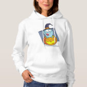 Halloween Ghost beroemd gemaakt door Pumpkin Spook Hoodie (Voorkant)