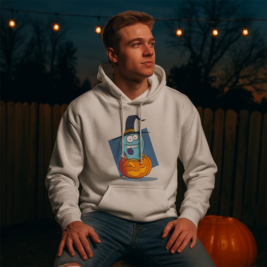 Halloween Ghost beroemd gemaakt door Pumpkin Spook Hoodie