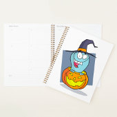 Halloween Ghost beroemd gemaakt door Pumpkin Spook Planner