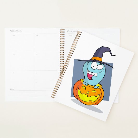 Halloween Ghost beroemd gemaakt door Pumpkin Spook Planner