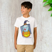 Halloween Ghost beroemd gemaakt door Pumpkin Spook T-shirt