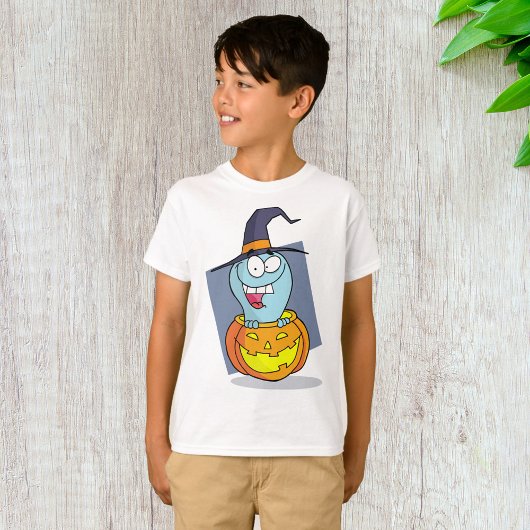 Halloween Ghost beroemd gemaakt door Pumpkin Spook T-shirt