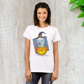 Halloween Ghost beroemd gemaakt door Pumpkin Spook T-shirt