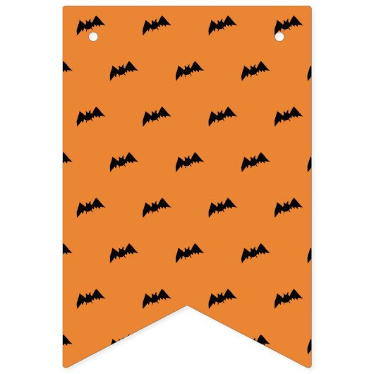 Halloween Ghost Birthday Banner Bunting Flags (Eerste vlag)