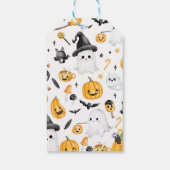 Halloween Ghost Birthday Bedankt Cadeaulabel (Achterkant)
