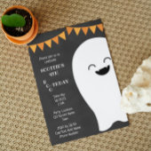 Halloween Ghost Birthday Uitnodiging