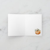 Halloween Ghost Blank Note Kaart (Binnen)