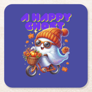 Halloween Ghost Boo Paper Onderzetter