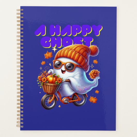 Halloween Ghost Boo Planner 2024 (Voorkant)