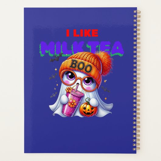 Halloween Ghost Boo Planner 2024 (Achterkant)