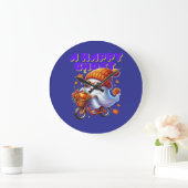 Halloween Ghost Boo Wall Clock Grote Klok (Huis)