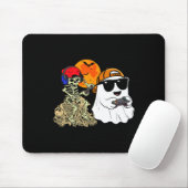 Halloween Ghost Boys Kinder Gaming Scary Skeleton Muismat (Met muis)