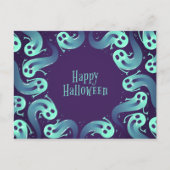 Halloween Ghost Briefkaart (Voorkant)