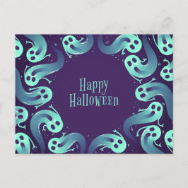 Halloween Ghost Briefkaart