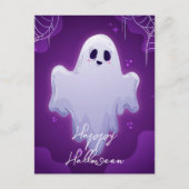 Halloween Ghost Briefkaart (Voorkant)