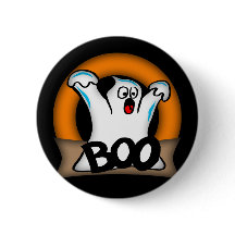 Halloween Ghost-Buttonnen