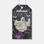 Halloween Ghost Cadeaulabel (Voorkant)