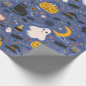 Halloween Ghost Cadeaupapier (Hoek)