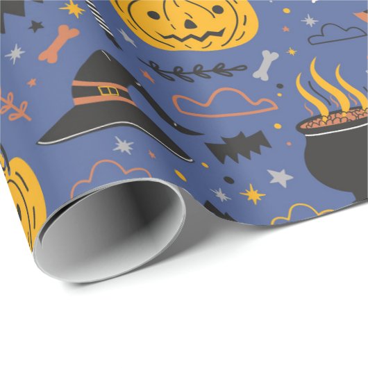 Halloween Ghost Cadeaupapier (Rol Hoek)