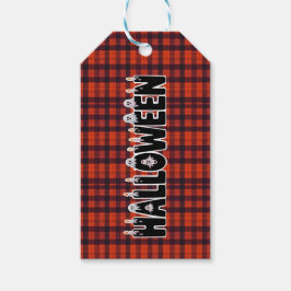 Halloween Ghost Candle Lettering Cadeaulabel