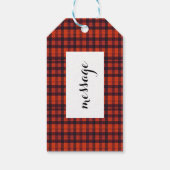 Halloween Ghost Candle Lettering Cadeaulabel (Achterkant)