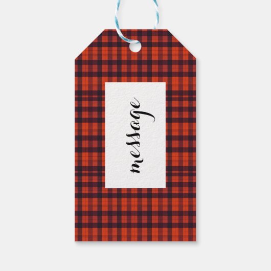 Halloween Ghost Candle Lettering Cadeaulabel (Achterkant)