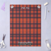 Halloween Ghost Candle Lettering Tissuepapier (Craft)