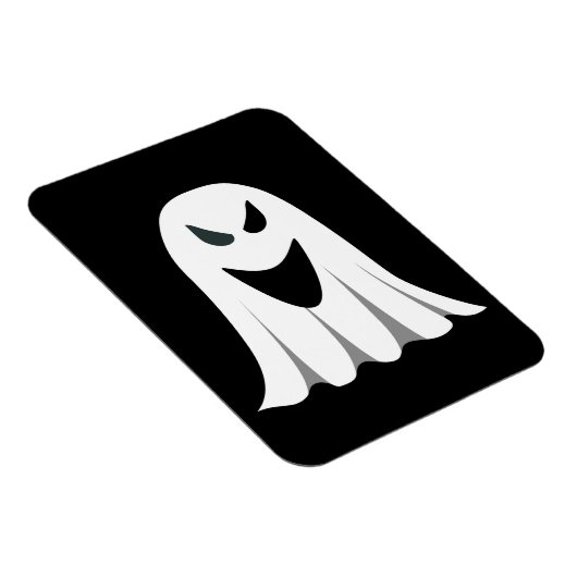 Halloween Ghost Cartoon Illustratie 02 Magneet (Rechterzijde)