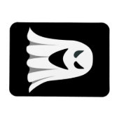 Halloween Ghost Cartoon Illustratie 02 Magneet (Horizontaal)