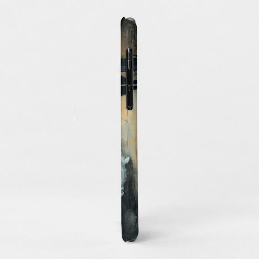 Halloween Ghost & Cat Ontmoeting Case-Mate iPhone Case (Achterkant/links)