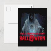 Halloween Ghost Catchy Phrases Briefkaart (Voorkant / Achterkant)