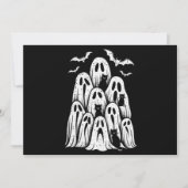 Halloween Ghost Cats Lover Herfst Spooky Season Kaart (Voorkant)