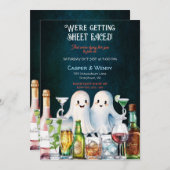 Halloween Ghost Cocktails Kaart (Voorkant / Achterkant)