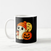 Halloween Ghost Coffee Pumpkin Soky Season Women K Koffiemok (Links)