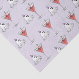 Halloween Ghost & Creepy Cocktail Tissuepapier