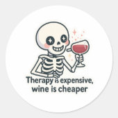 Halloween Ghost | Cute Kawaii Halloween Sticker  (Voorkant)