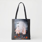 Halloween Ghost Dancing Tote Bag (Voorkant)