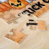 Halloween Ghost Dogs Puzzel Legpuzzel (Zijkant)