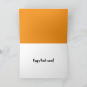 Halloween Ghost Dogs Trick-or-Treating Kaart (Binnen)