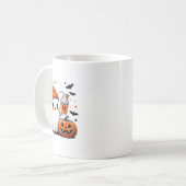Halloween Ghost Drink Coffee Ghost Ice Coffee M Koffiemok (Voorkant links)