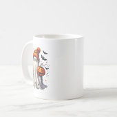 Halloween Ghost Drink koffie Koffiemok (Voorkant links)