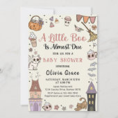 Halloween Ghost Een klein boe is te wijten aan Bab Kaart (Voorkant)