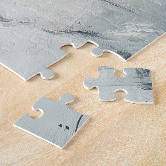 Halloween Ghost en Black Cat Legpuzzel (Zijkant)