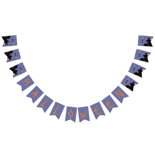 Halloween Ghost en heksen Vlaggetjes (Alle)