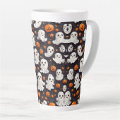 Halloween Ghost en Pumpkin Latte Mok (Rechterhoek)