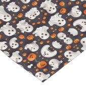 Halloween Ghost en Pumpkin Table Runner Korte Tafelloper (Hoek)
