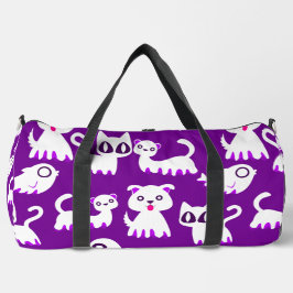 Halloween Ghost Ferret Dog paarse Plunjezak