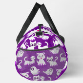 Halloween Ghost Ferret Dog paarse Plunjezak (Rechts)