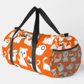 Halloween Ghost Ferret Dog sinaasappel Plunjezak (Rechterhoek)