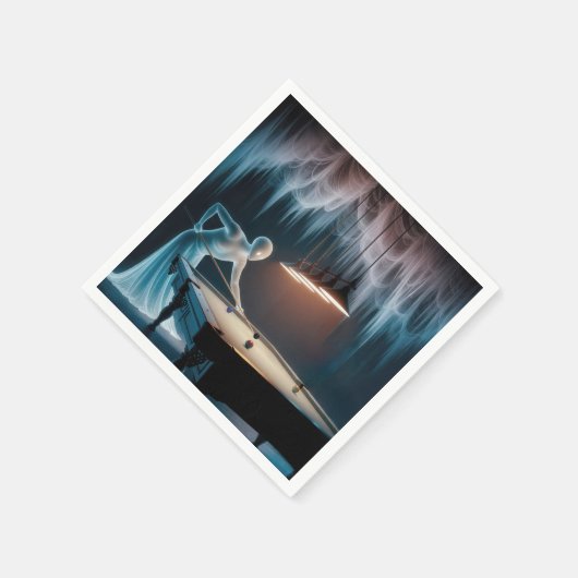 Halloween Ghost Figures Speeltuin Servet (Hoek)